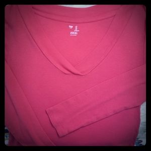 GAP Ultra Soft Long Sleeved V Neck